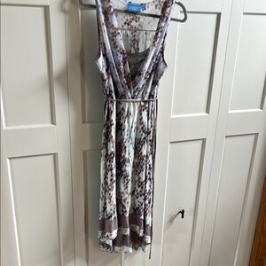 SimplyVera Vera Wang Patterned Sleeveless Dress
